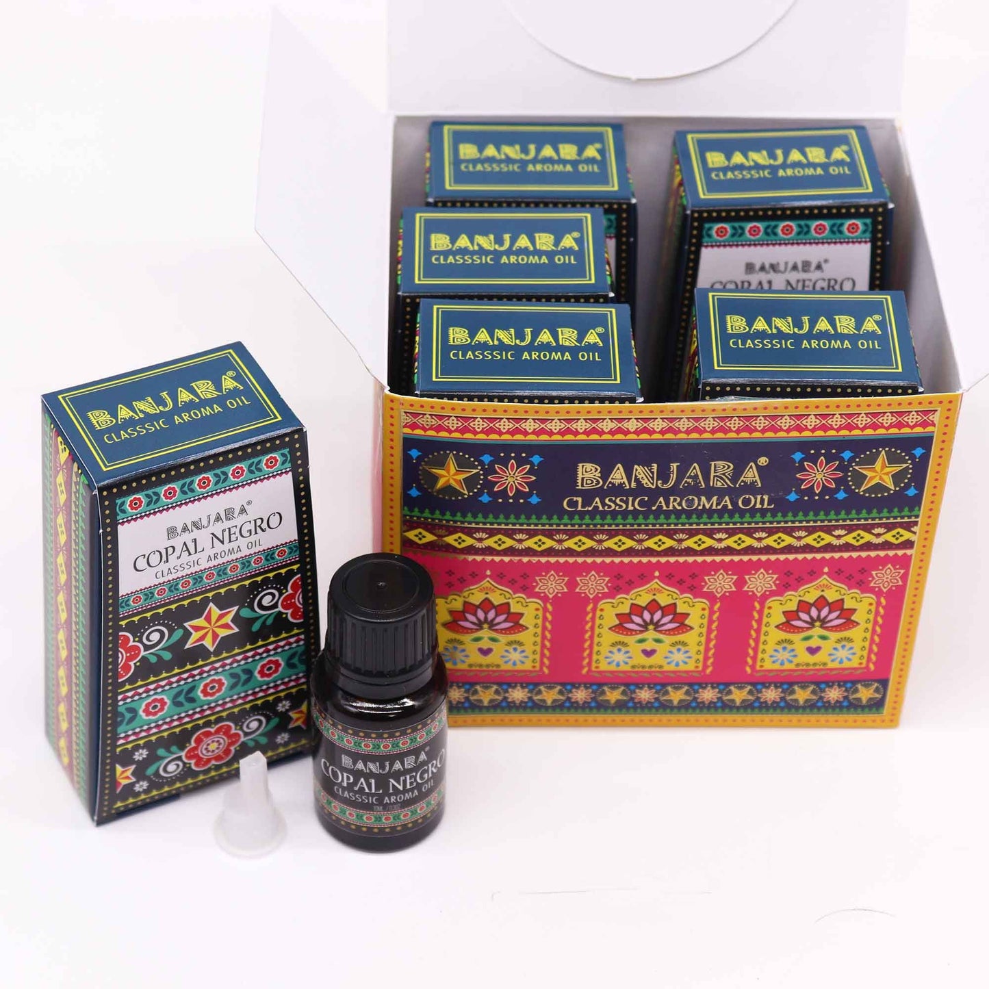Copal Negro Duftöl von Banjara – 10ml Flakon für Räume & Rituale