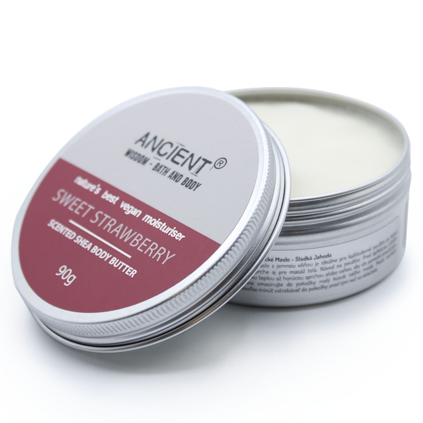 Scented Shea Body Butter - Verführung in Erdbeer (90g)