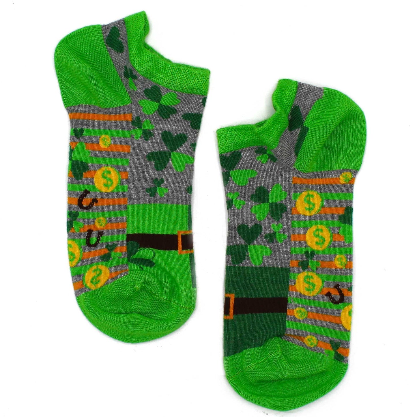 Lucky Socks Sneakersocken aus Bambus - Gr. 41-46 mit Glückssymbolen