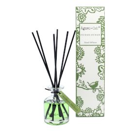 Rhabarber Duftdiffusor Set - 140ml mit Schilfrohren in Geschenkbox