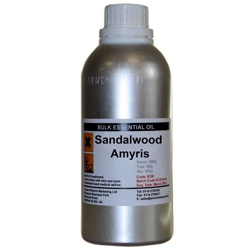 Ätherisches Amayris-Sandelholzöl – 500g Vorratsflasche, naturrein