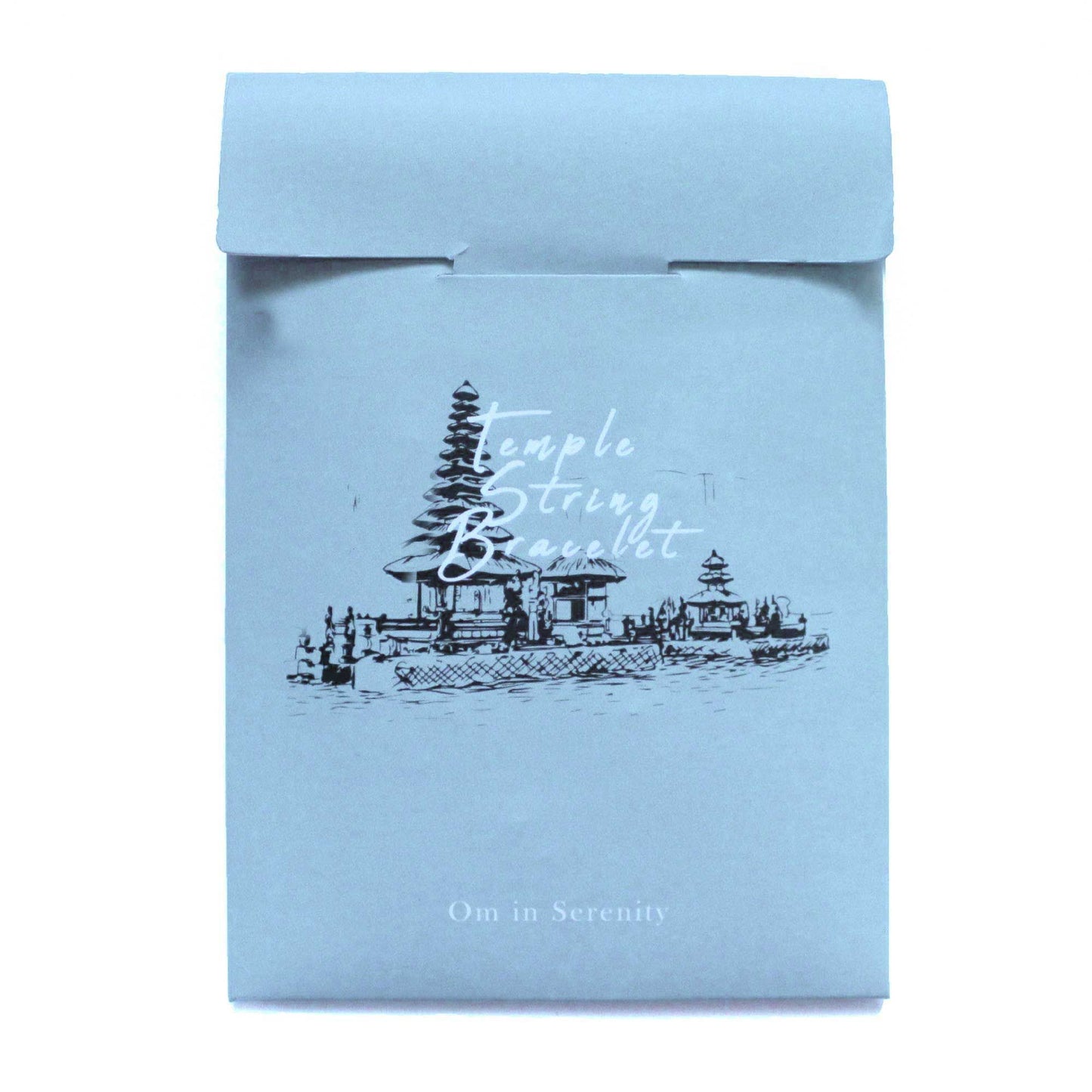 Tempelarmband 'Om in Serenity' – Spiritueller Begleiter mit 9 Farben