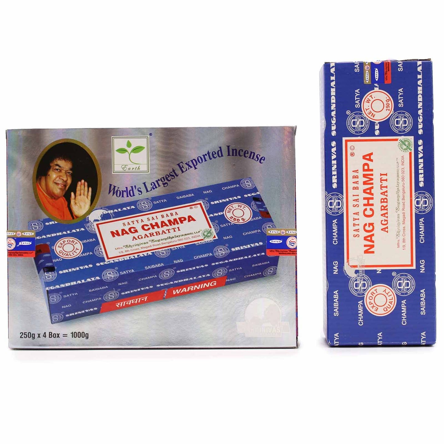 Satya Nag Champa Räucherstäbchen – Handgerollte Duftkomposition (250 g)