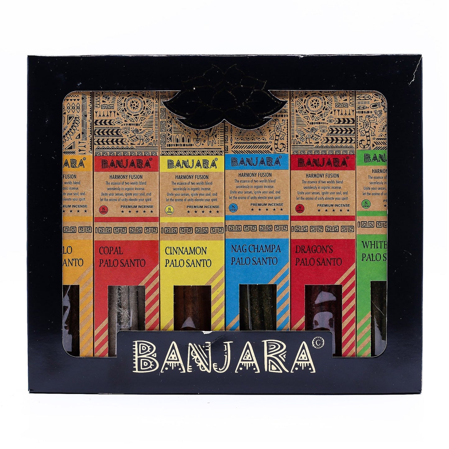Banjara Palo Santo Smudge Sticks - Set of 6 - Box