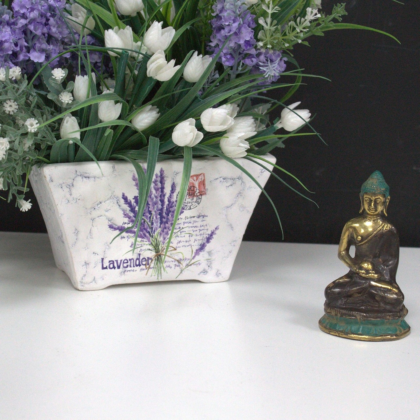 Buddha-Statue aus Messing – Meditierende Figur für innere Ruhe