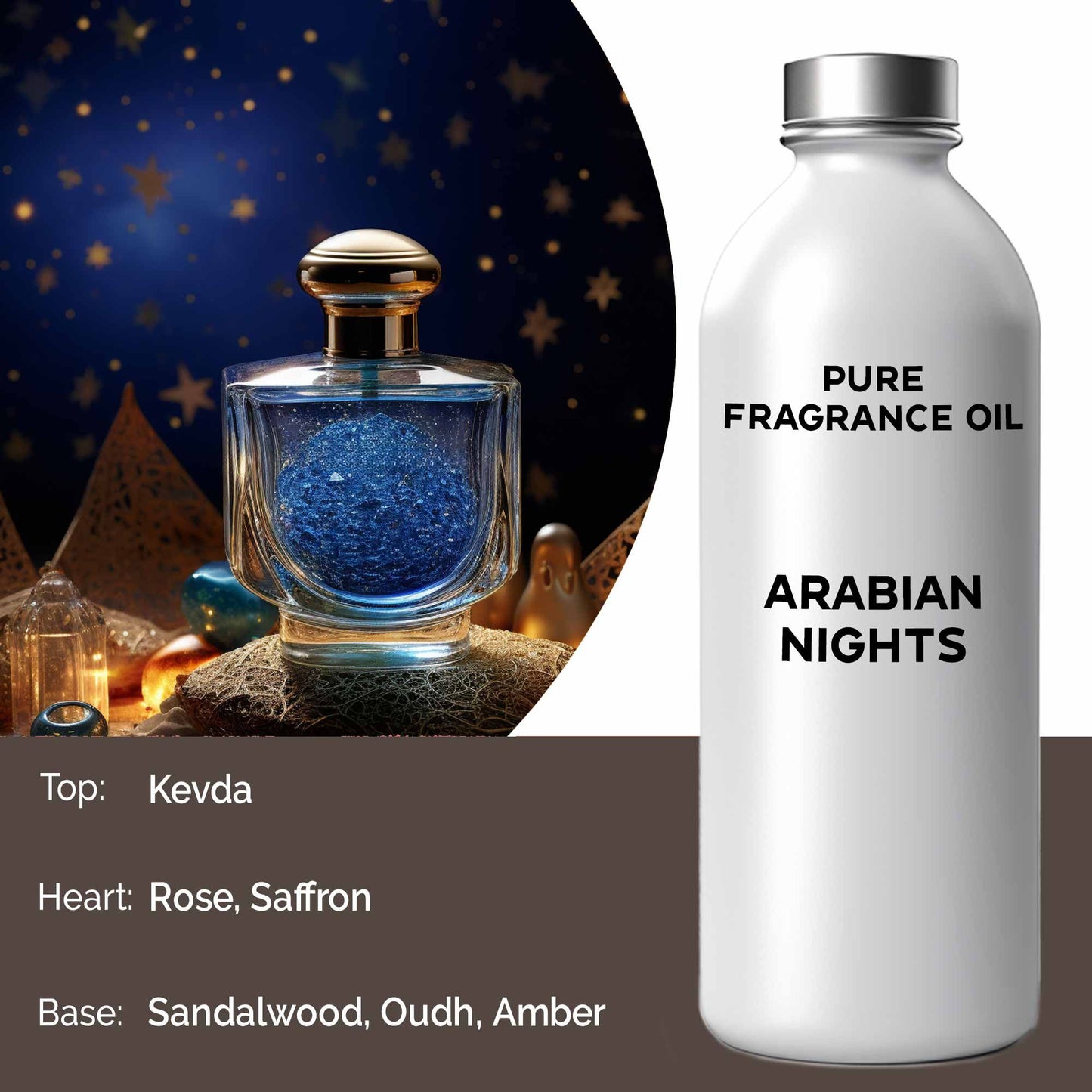 Duftölkonzentrat 'Arabische Nächte' - 500g Flasche für intensive Raumdüfte