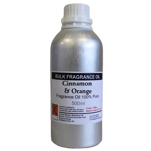 Duftkonzentrat Zimt & Blutorange – 500ml Premium-Öl für Kerzen & Raumduft