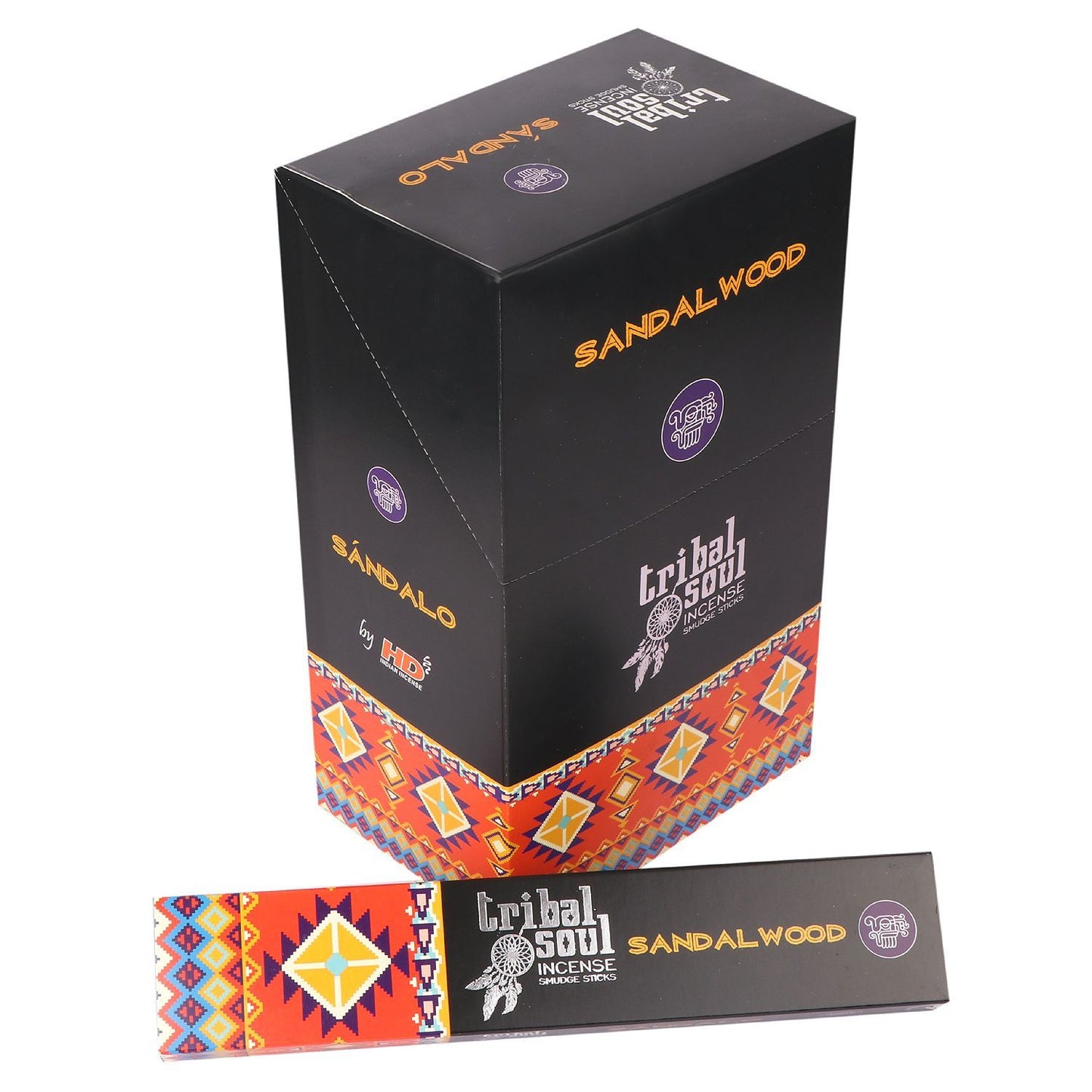 Sandelholz Räucherstäbchen Kollektion – 12 Premium Stäbchen in Geschenkbox