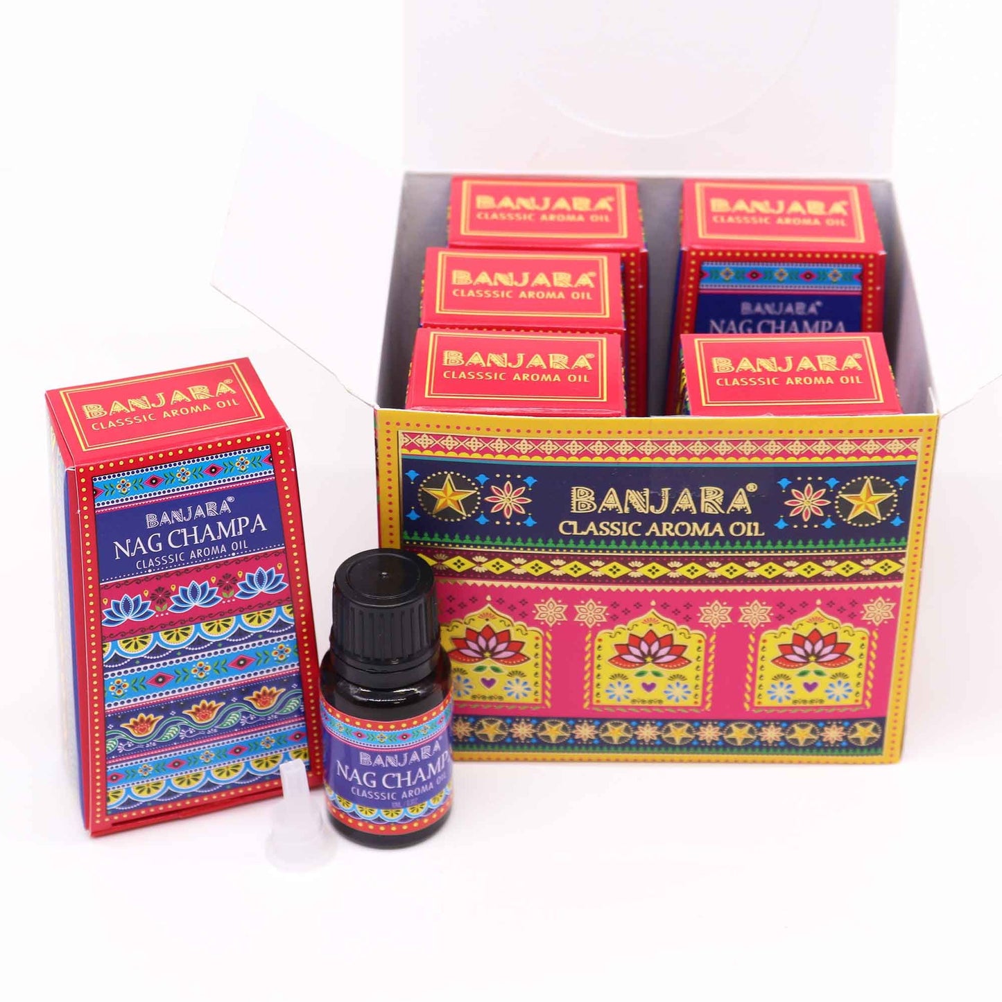 Banjara Duftöl Nag Champa - 10ml Flakon für Aromatherapie & Meditation