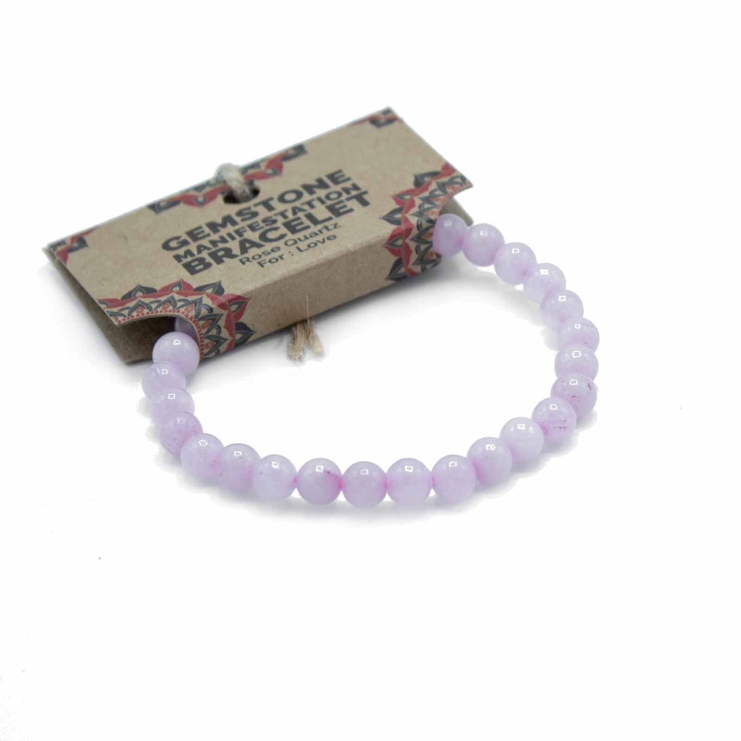 Rosenquarz Armband – Handgefertigter Schmuck für Liebe und Harmonie