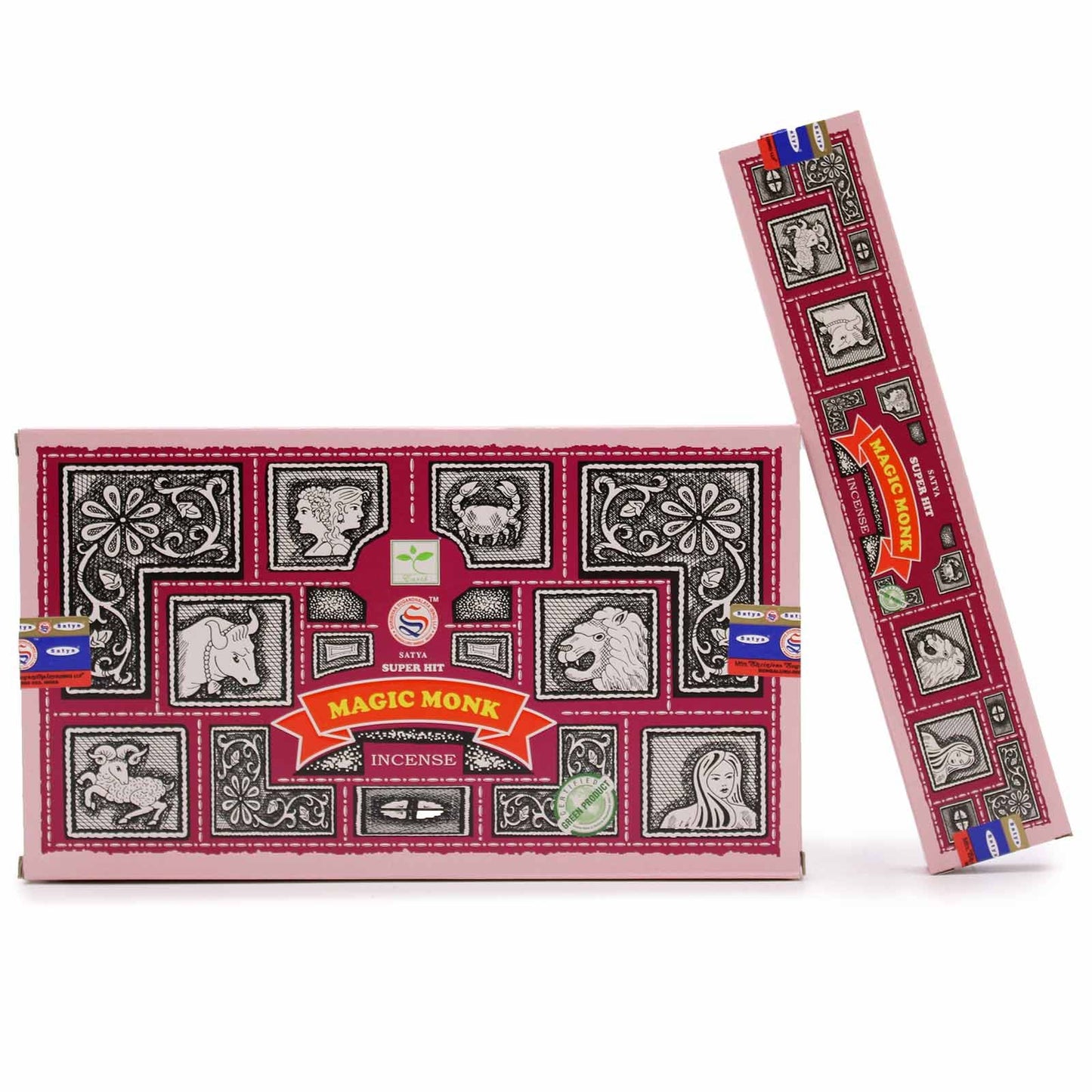 Satya Super Hit Räucherstäbchen Magic Monk - 15 Stück handgerollt
