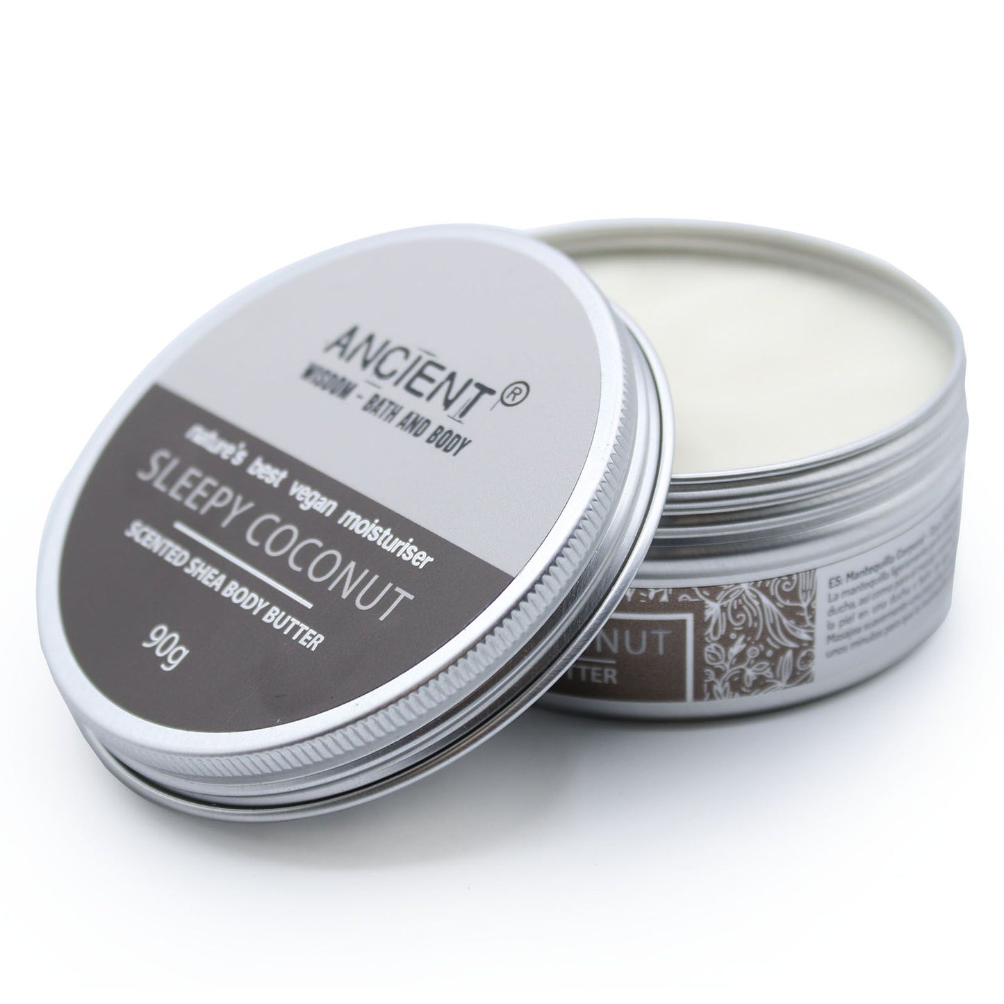 Shea Körperbutter 'Schlummernde Kokosnuss' - 90g für zarte Haut
