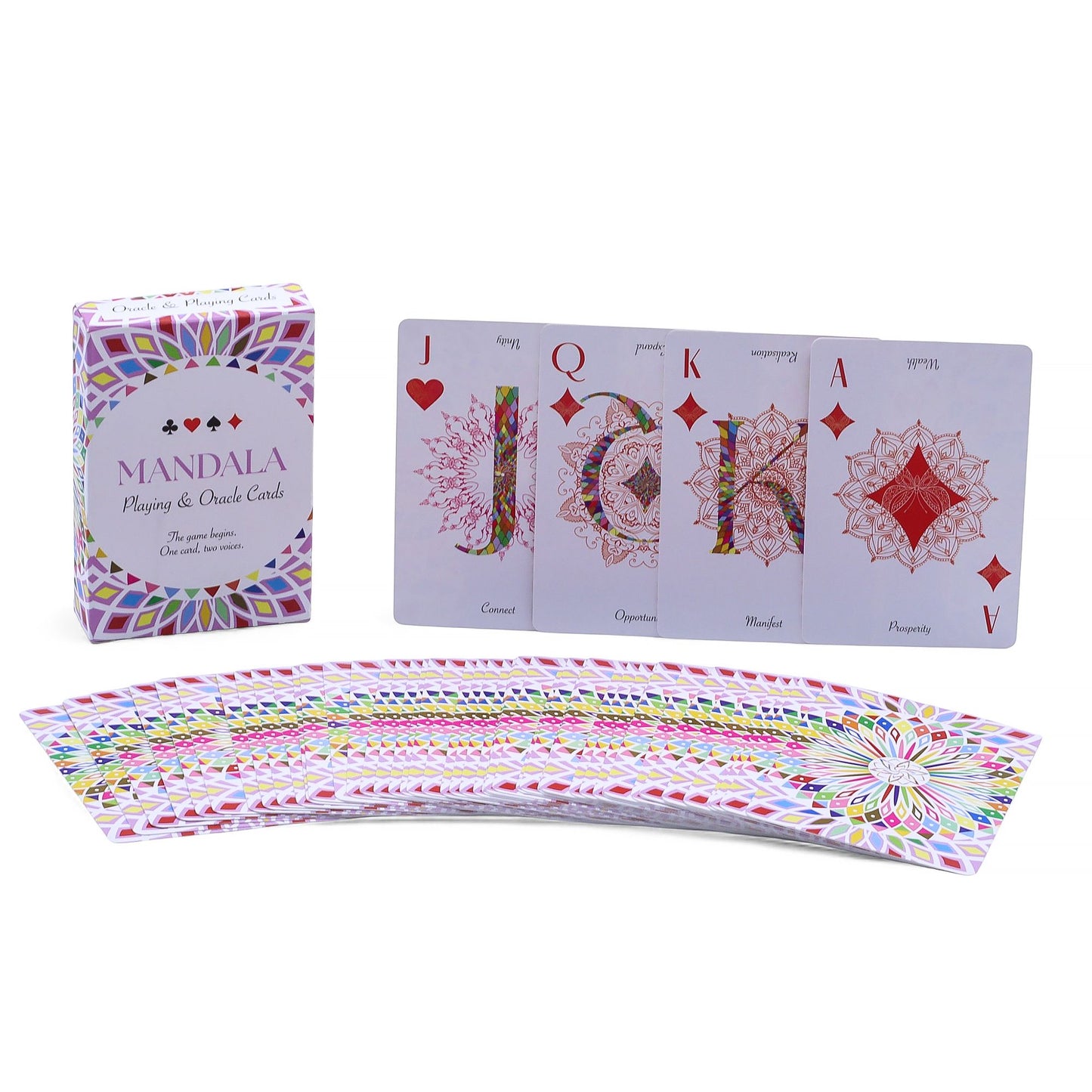 Kaleidoskop Mandala Karten – 54-teiliges Set für Spiel & Inspiration