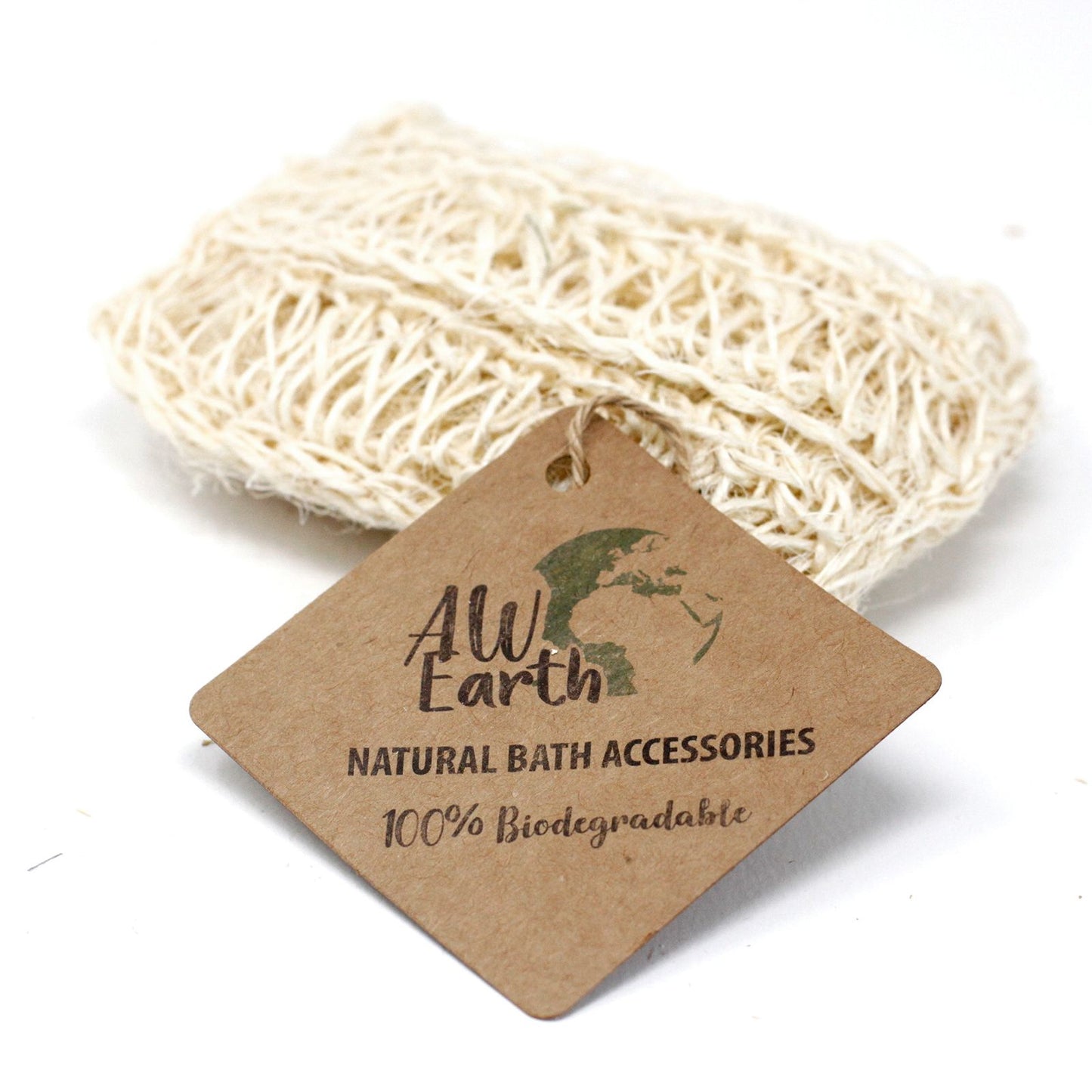Natürliches Peeling-Kissen aus Sisal & Baumwolle für sanfte Hauterneuerung