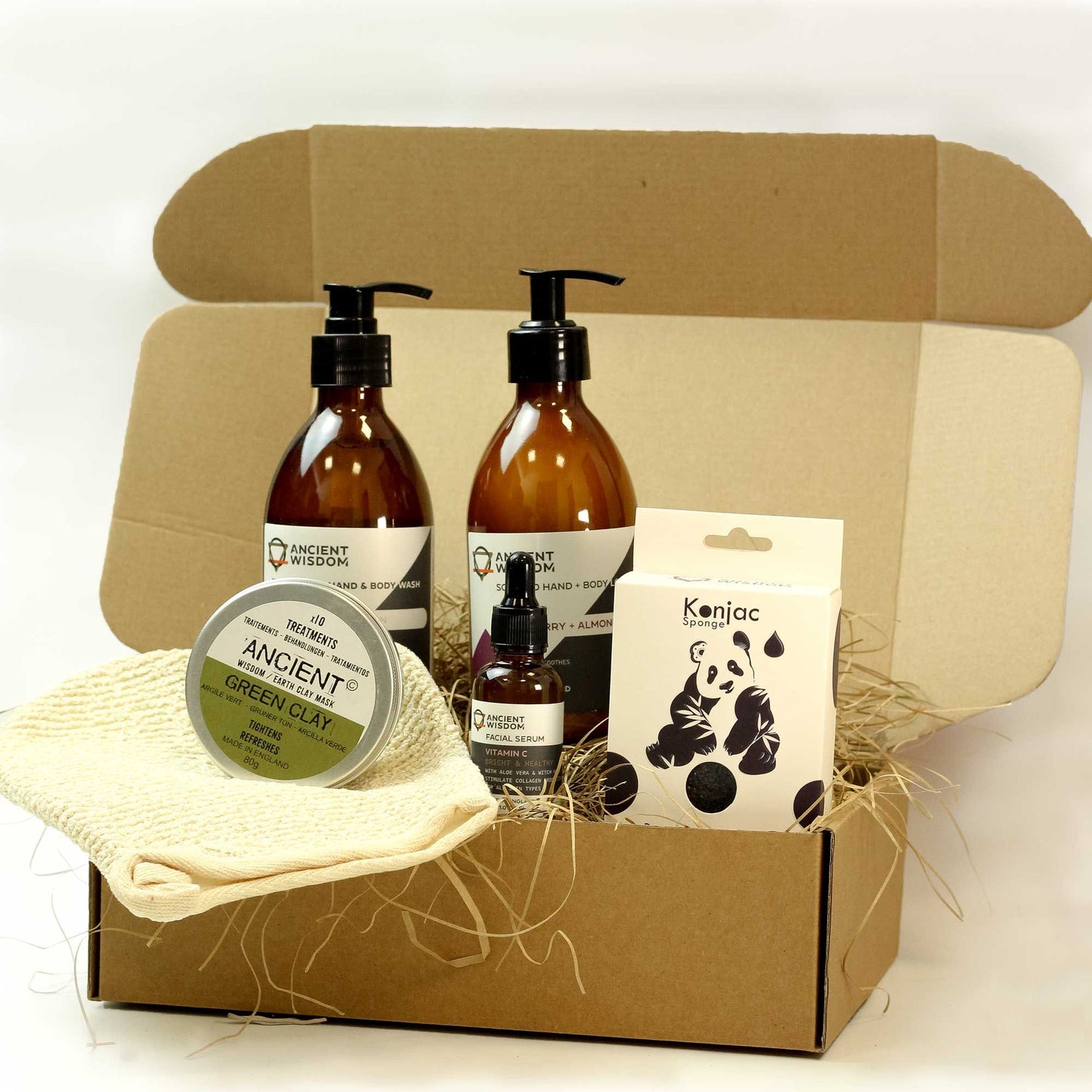 Clean & Refresh Detox Pflege-Set (6-teilig) – Komplette Hautverwöhnung