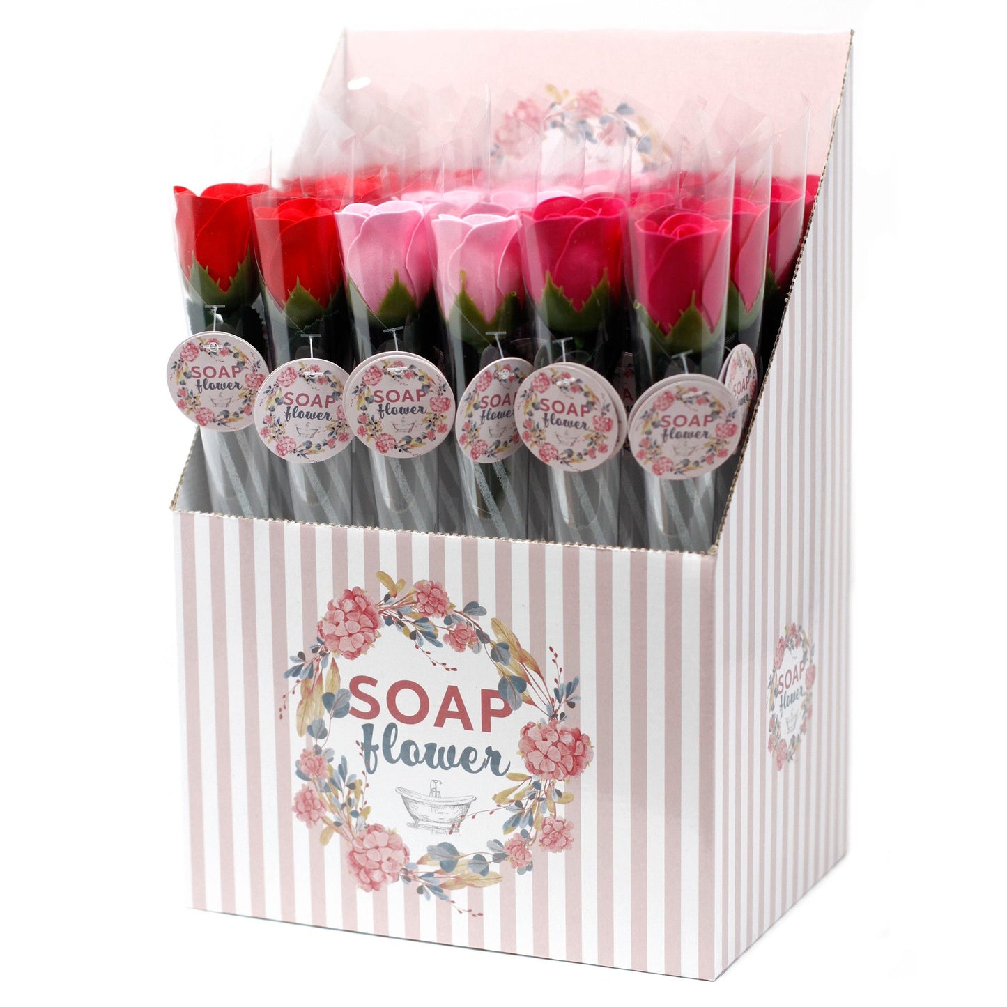 Glycerin-Seifenrose klein – Handgemachte Blume für Bad & Geschenk
