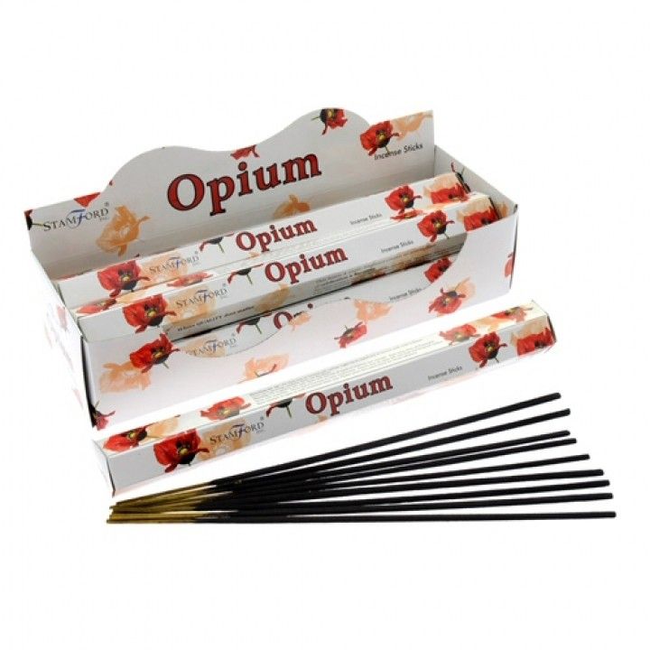 Opium Premium Räucherstäbchen Kollektion – 120 Stück handgerollt