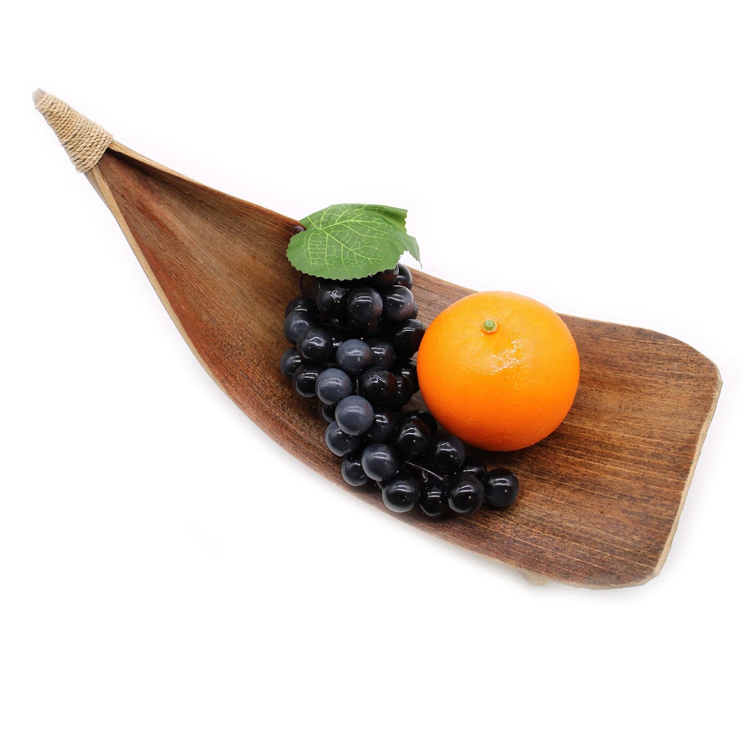 Set aus 3 Schalen aus Kokosblatt – Natürliche Deko- und Obstschalen