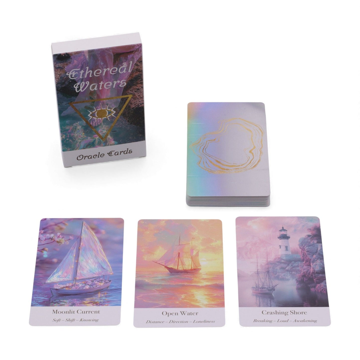 Orakelkarten 'Sirenen & Mondlicht' – 40 Karten für intuitive Momente