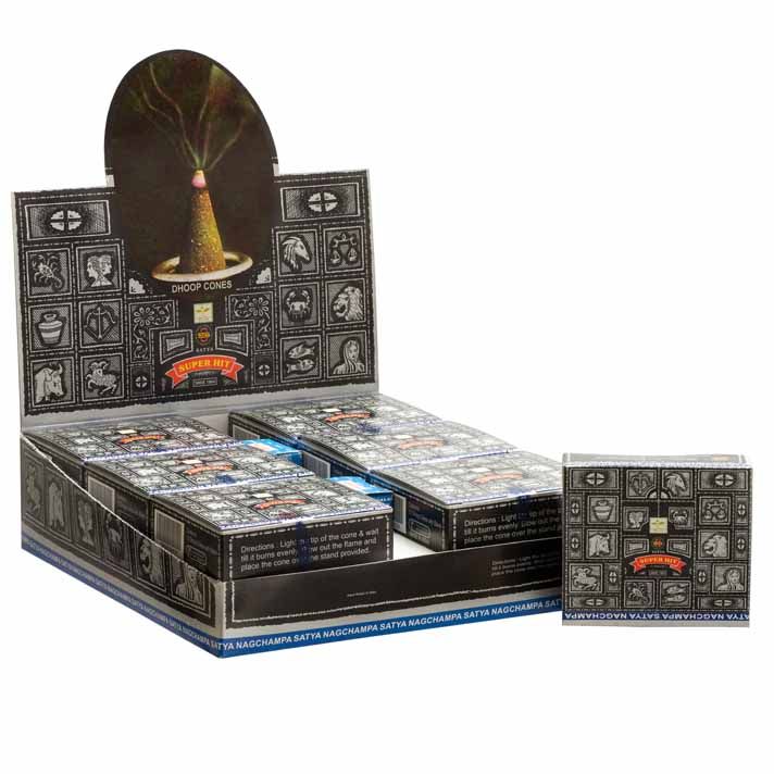 Super Hit Räucherkegel Set - 12 Stück für mystische Rauchmomente