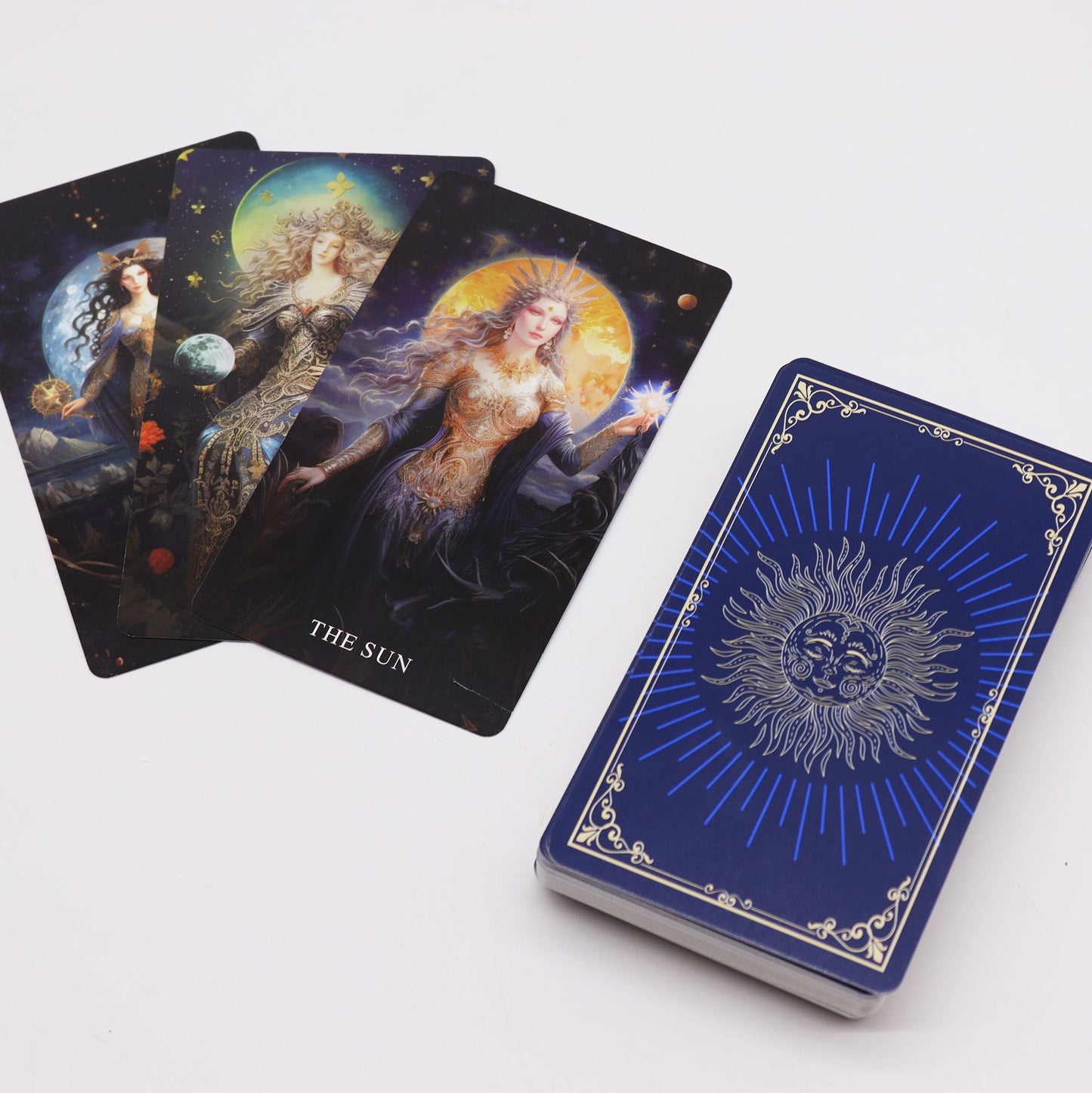 Tarotkarten-Set Göttinnen Weisheit – 78 Karten & Handbuch für spirituelle Einsicht
