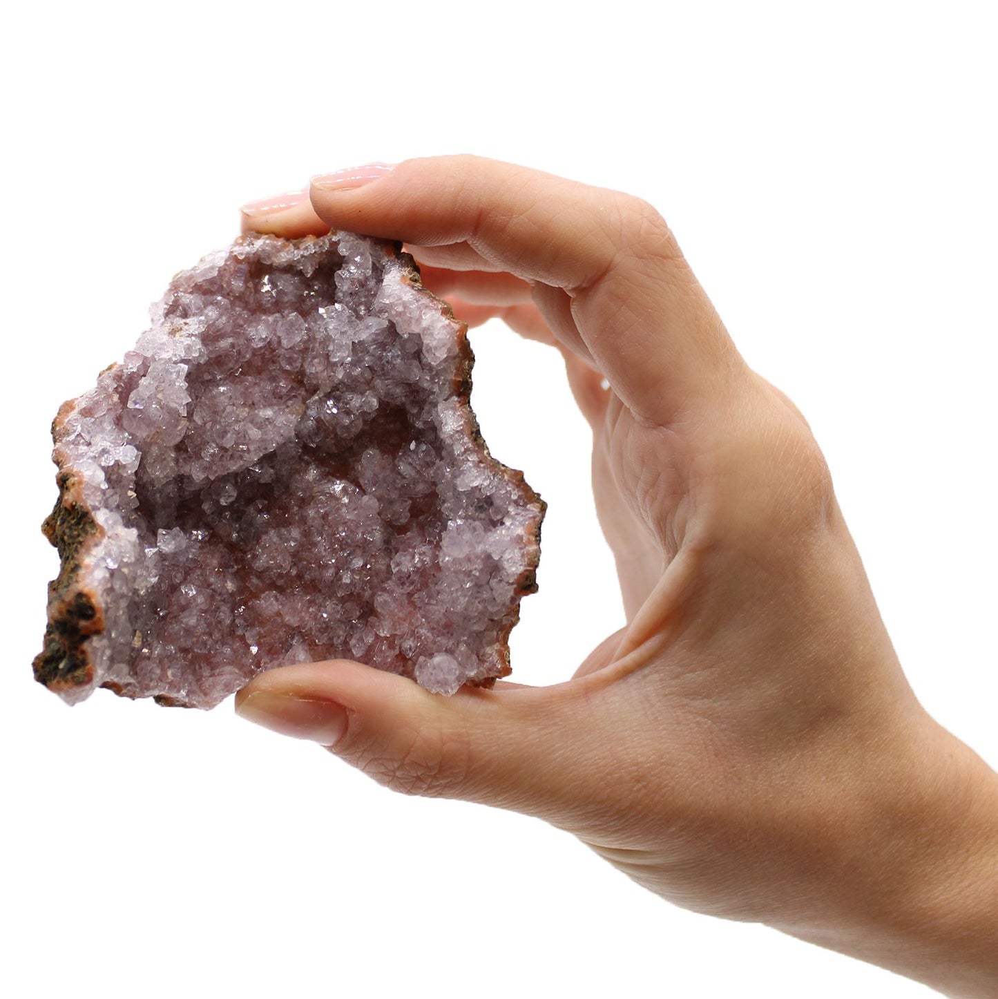 Natürliche Amethyst-Drusen Kollektion - Premium-Sammlersteine (ca. 20 Stück)