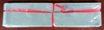 KlarSicht Beutel wiederverschließbar 12,5 x 50 cm (500 Stück) - Premium Geschenkverpackung