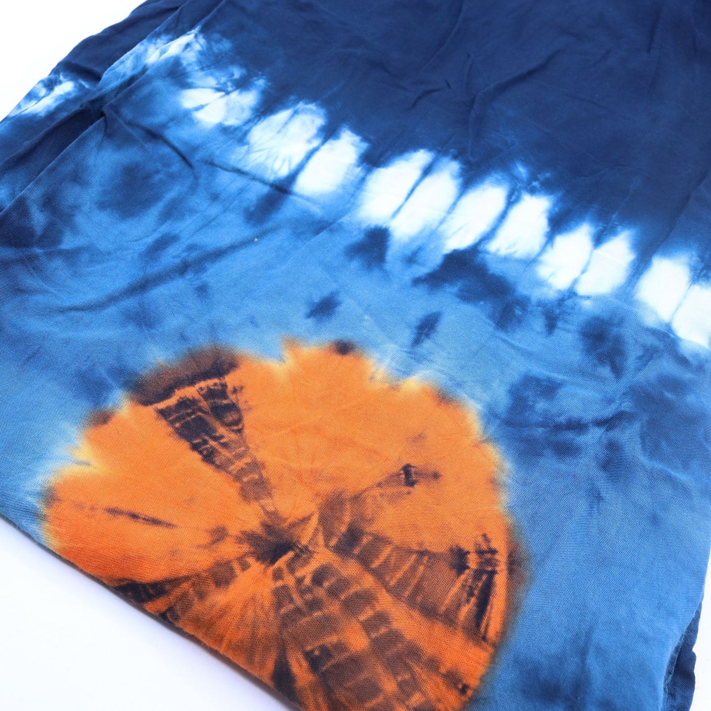 Loungehose im japanischen Stil - Entspannung in Teal & Orange