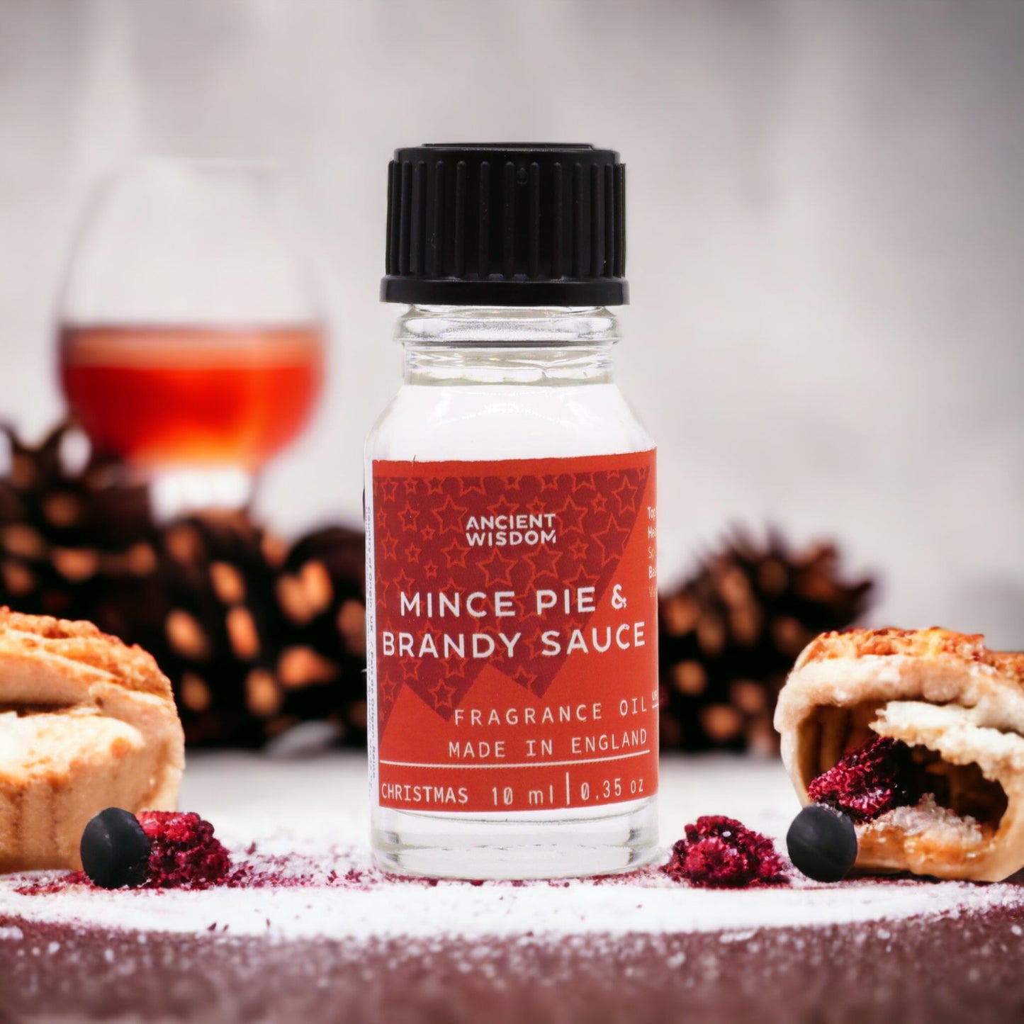 Duftölkonzentrat 'Festlicher Genuss' - Mince Pie & Brandy Sauce, 10ml