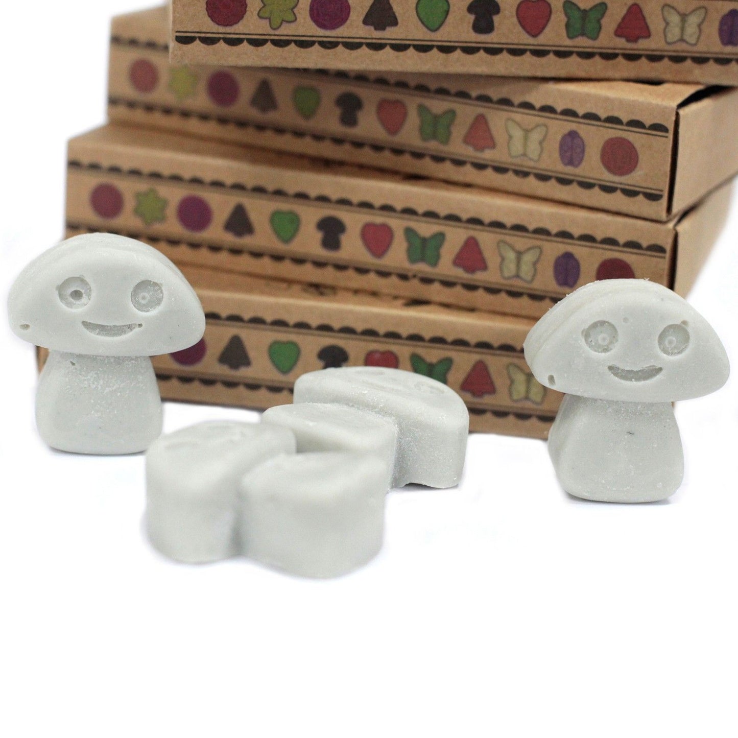Duftwachs-Set 'Dunkles Patchouli' – 6 Stück im edlen Geschenkkarton
