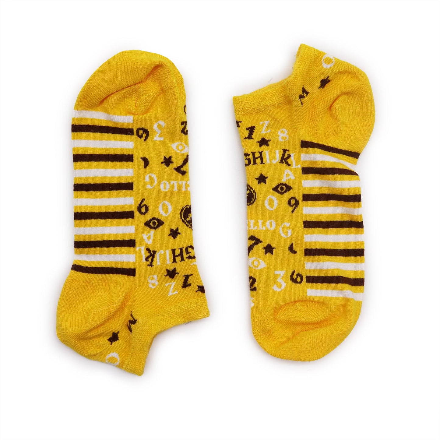 Ouija Board Socken aus Bambusviskose - Mystisches Design