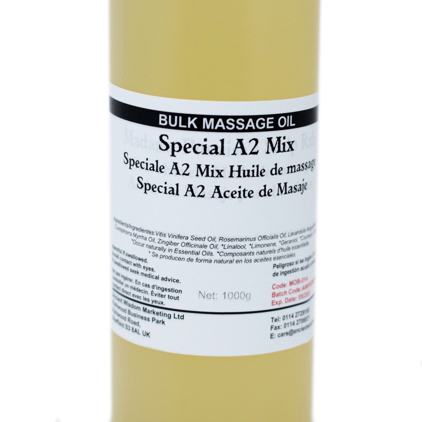 Special A2 Mix Massageöl – Natürliche Pflege für Körper & Sinne (1kg)