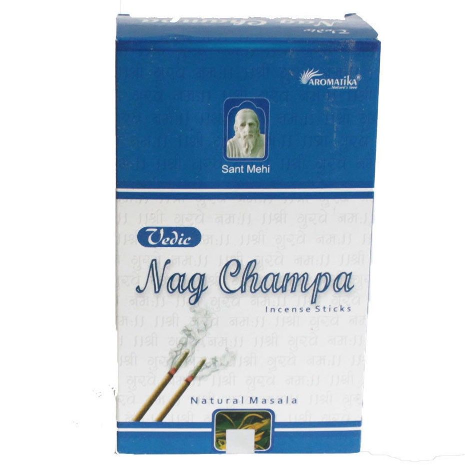 Nag Champa Räucherstäbchen Masala - 144 Stück im Set