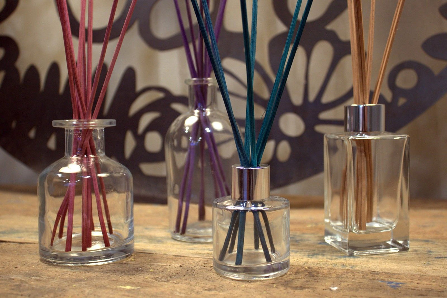 Diffusorflasche aus Glas (140 ml) - Zeitloses Design für Raumdüfte