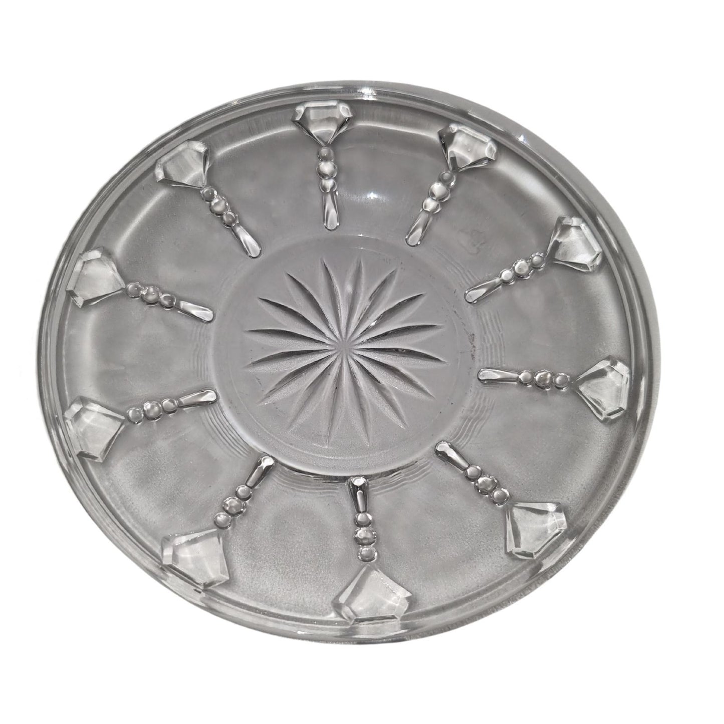 Glasschale für Ölbrenner - 12 cm Ersatzteil aus klarem Glas