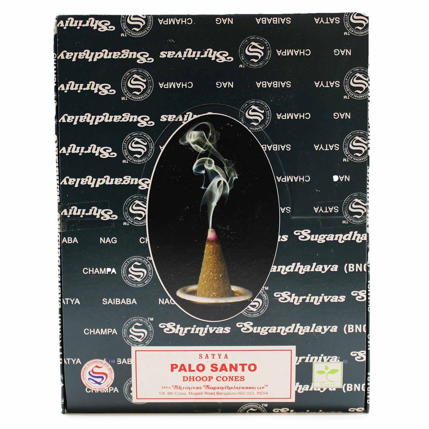 Palo Santo Räucherkegel - 12 Stück, handgerollt