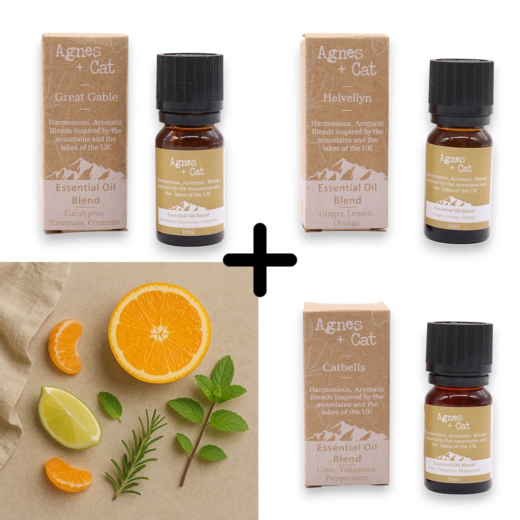 Energy Boost Set – 3 ätherische Öl-Mischungen für natürliche Vitalität