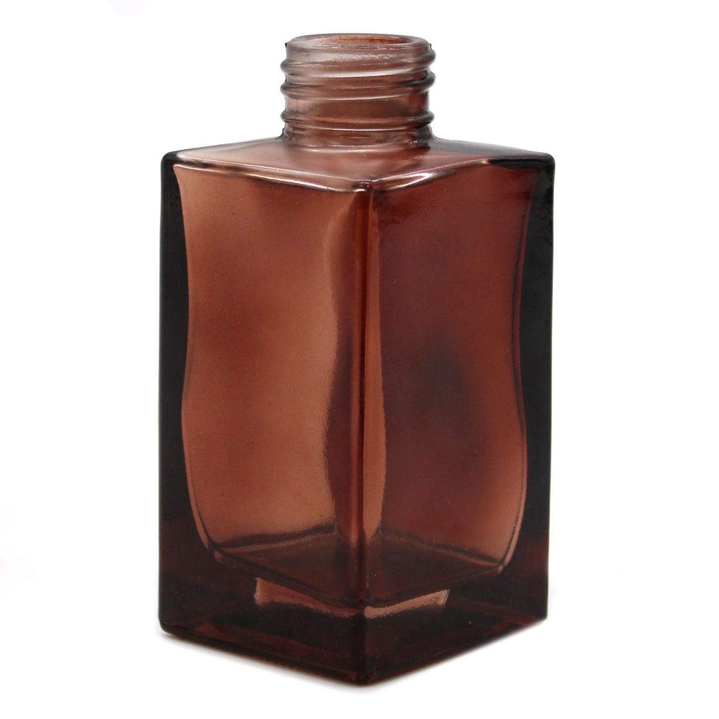 Diffusorflasche Amberglow im Quadrat-Design (100ml) mit Schilfrohren