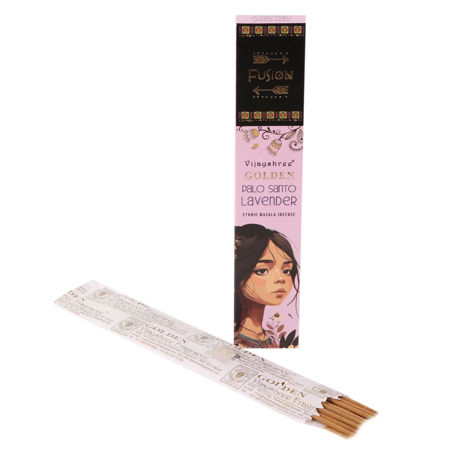 Räuchermischung Goldener Palo Santo & Lavendel – 15g Dose für innere Ruhe