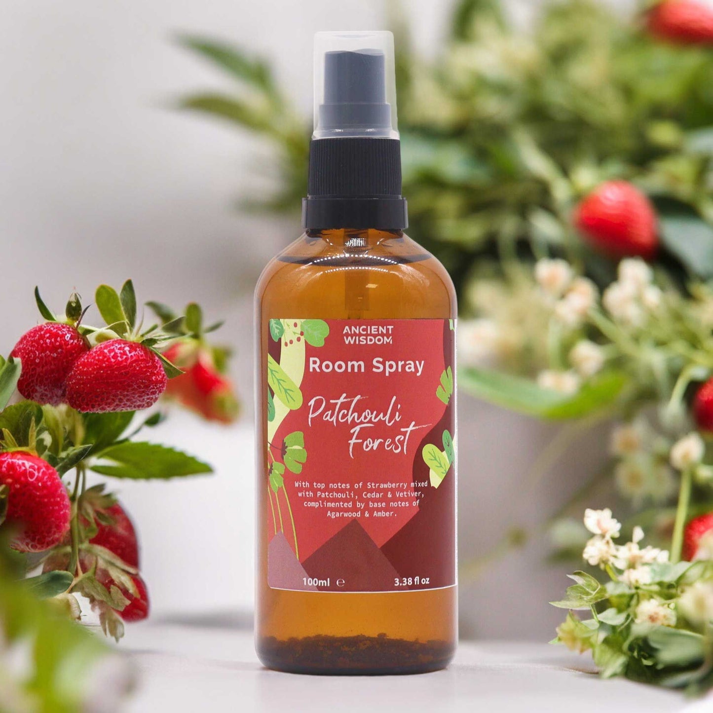 Raumspray Patchouli Forest 100ml – Natürlicher Duft mit ätherischen Ölen
