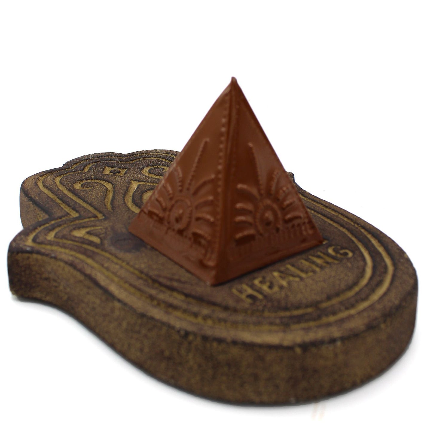 Aluminium-Formenset für Weihrauchpulver in Schwarz – Selbermachen perfekter Räucherkegel