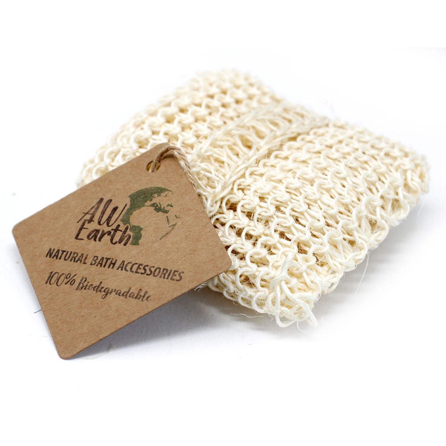 Natürliches Peeling-Kissen aus Sisal & Baumwolle – Sanfte Exfoliation