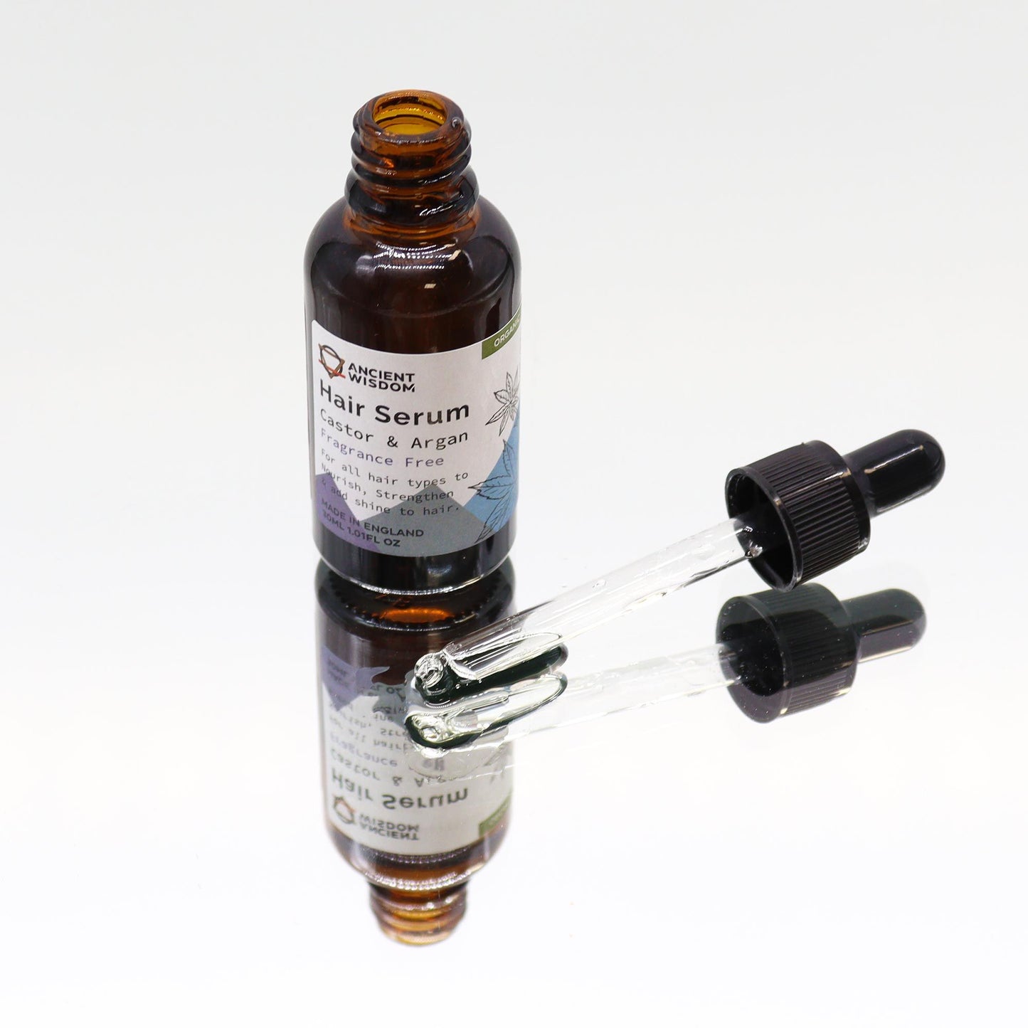 Organisches Haarserum 30ml – Duftstofffrei & intensiv pflegend