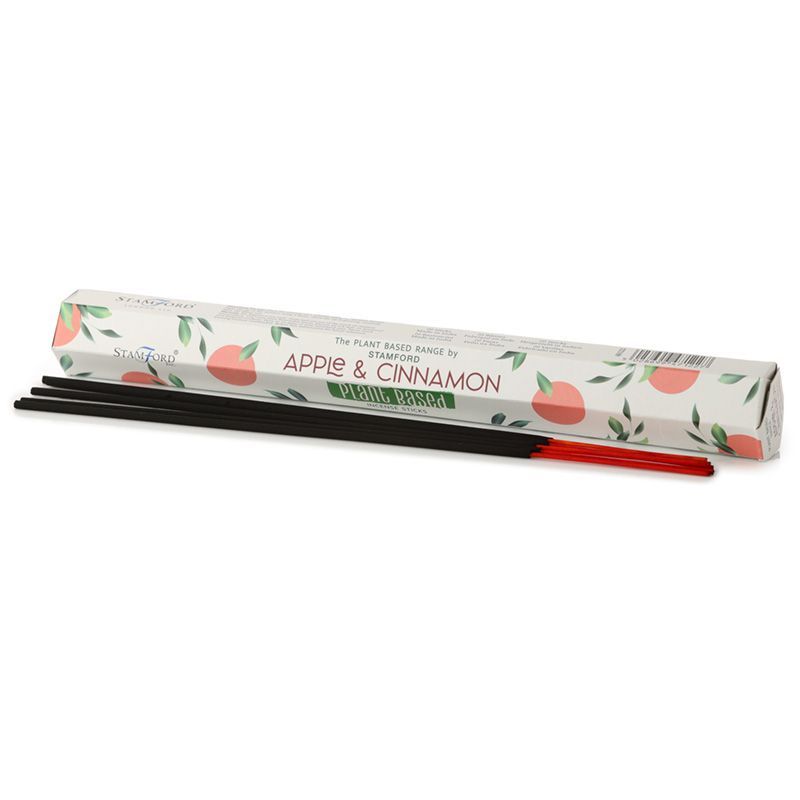 Premium Räucherstäbchen Apfel & Zimt – Pflanzlich & Handgerollt