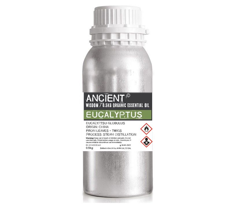 Bio Eukalyptus Öl 0,5kg – Ätherisches Öl in Großmenge