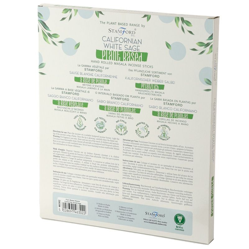 Masala Räucherstäbchen mit Weißem Salbei – Handgerollt für harmonische Atmosphäre