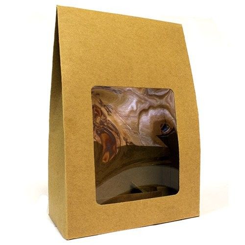 Premium Geschenkbox mit Sichtfenster, 24x16x8 cm – Schnell aufgebaut, stilvoll verpackt