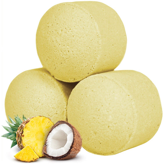 Piña-Colada Wellness-Box – 90 Mini-Badebomben für tropische Entspannung