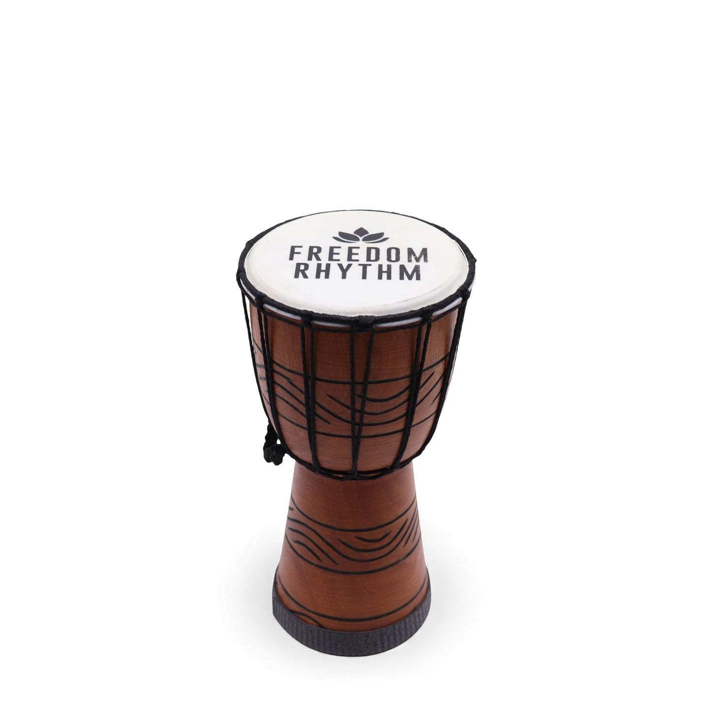 Small Pro Soul Sound Djembe - Kompakte Handtrommel aus Jackfruit-Holz (30 cm)