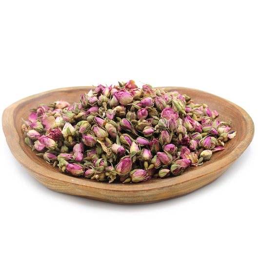 Natürlich getrocknete Rosenknospen Zartrosa - 0,5 kg Blütendekoration für Hochzeit & Deko
